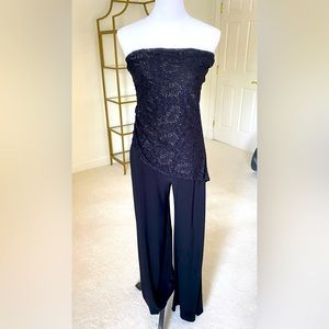 EXPRESS STRAPLESS JUMPSUIT